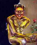 �Diavolo� (49x60) canvas, mixed technique, 2004