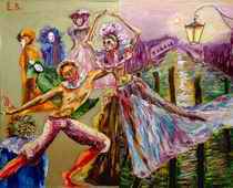 �Carnival� (100x80) canvas, mixed technique, 2004