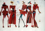 N.Dolmatova, 5th year. Clothes In Avant-Garde Style. Supervised by Assoc. Prof. L.V.Kokoreva